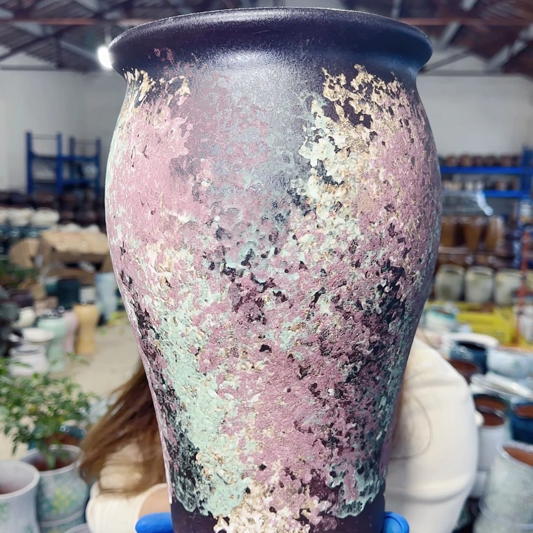 紫砂花盆高30口20
