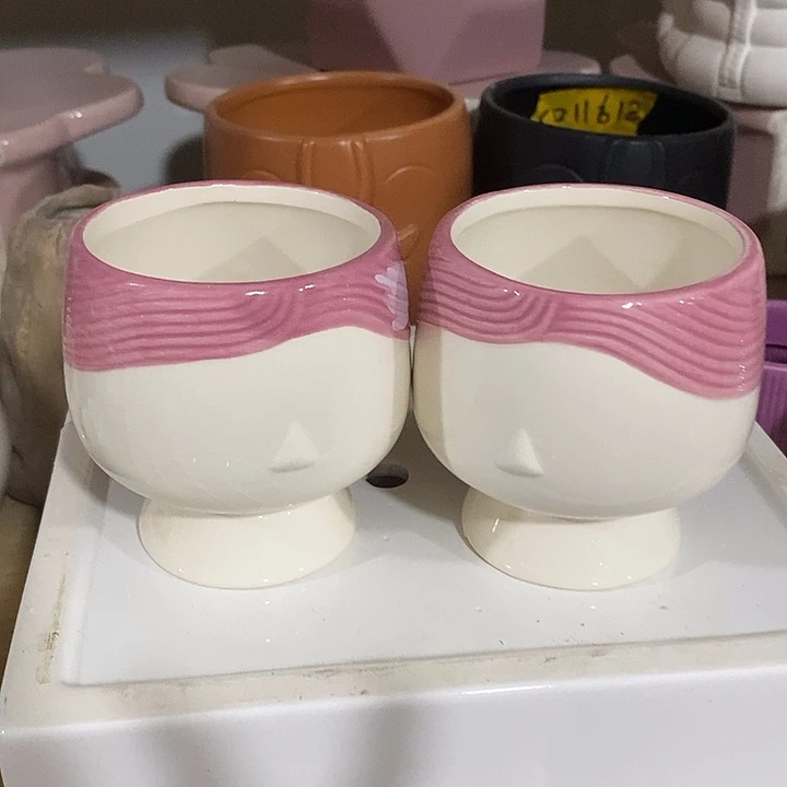 摆件陶盆有孔 微瑕介意勿拍