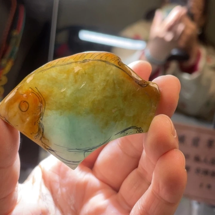 翡翠未镶嵌吊坠(不含链)翡翠料子