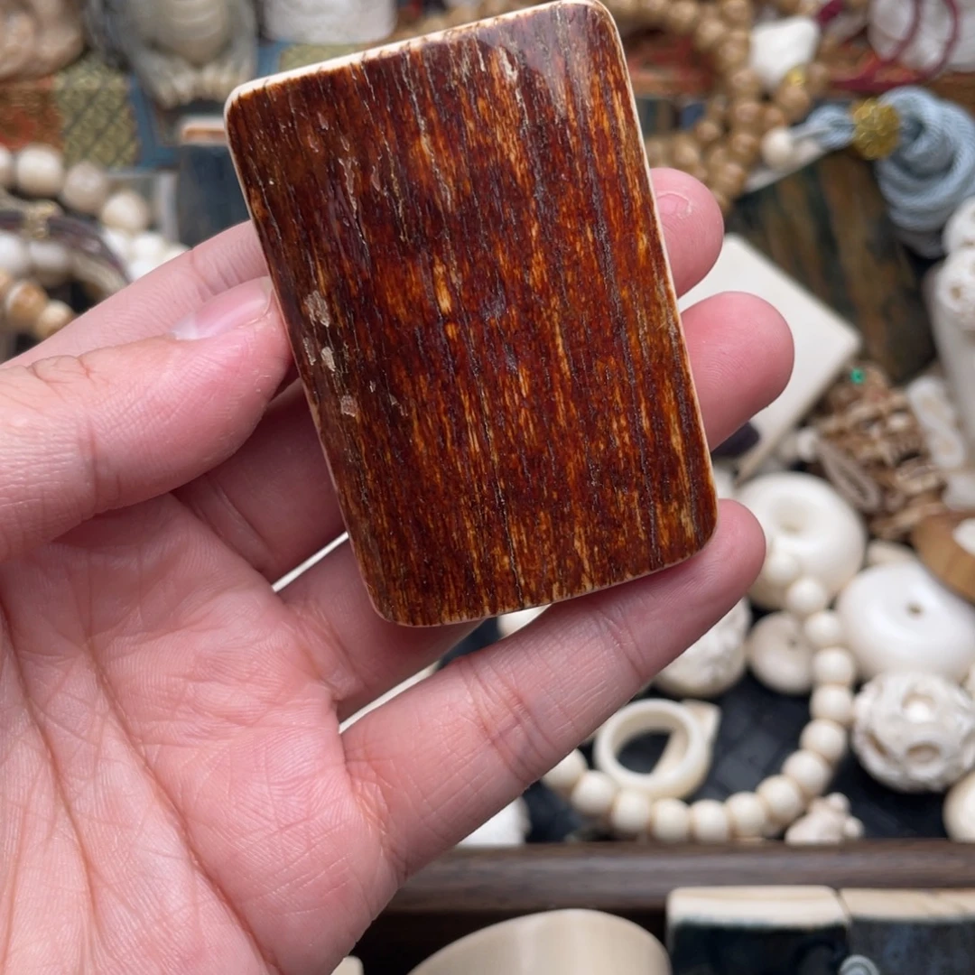 手串/手链/手镯猛犸象牙65克大红皮