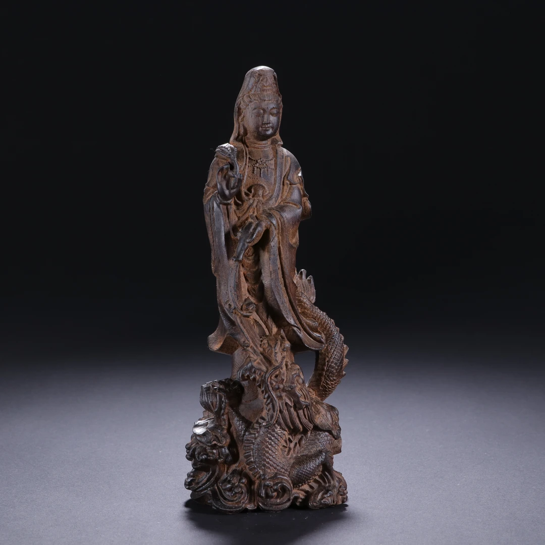 【程田文物】沉香观音-251102X-8