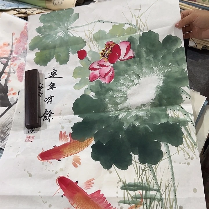 尚谷里商贸 画心一张