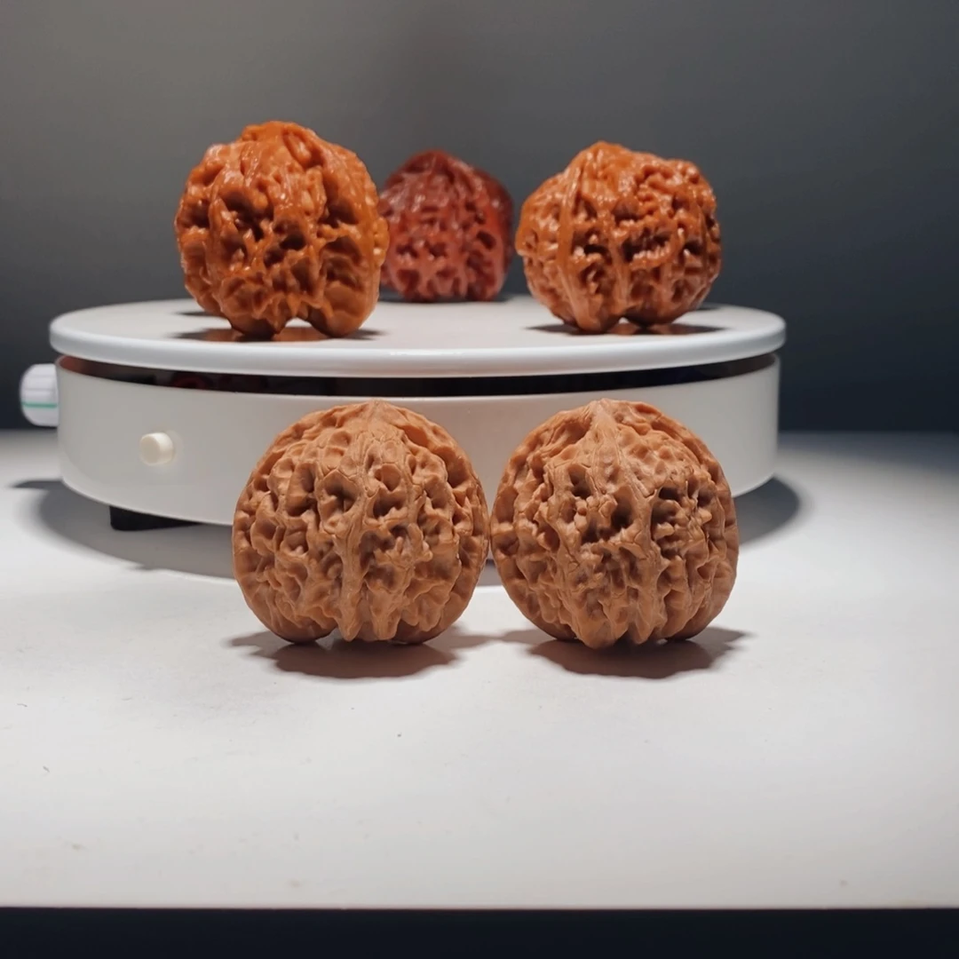 文玩核桃把件  498号-逸捻橙皮苹果园-39.5尺寸