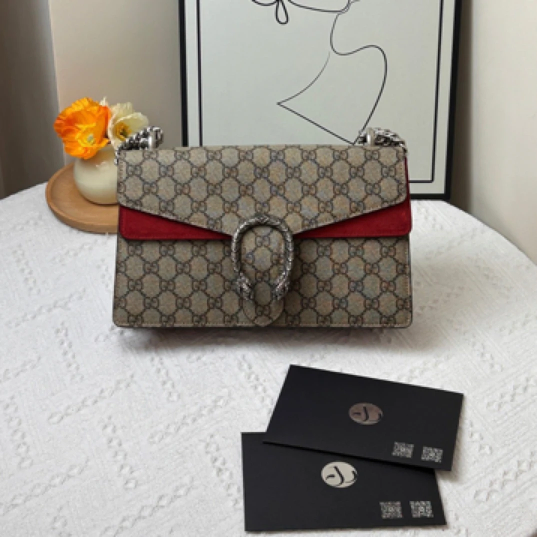 95新 GUCCI/古驰 酒神 17年单肩包/JW5893