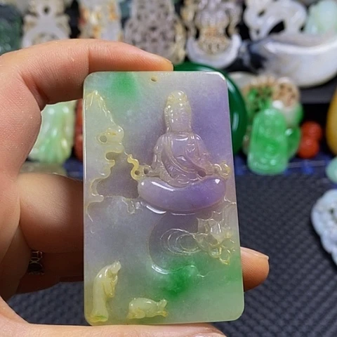 紫金钵盂菩提吊坠