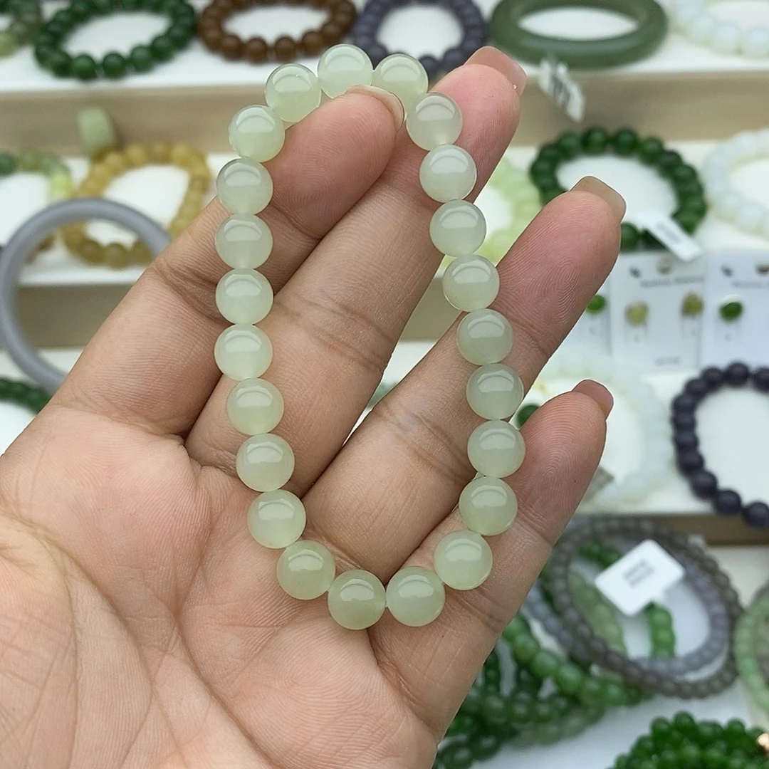 和田玉手链未镶嵌