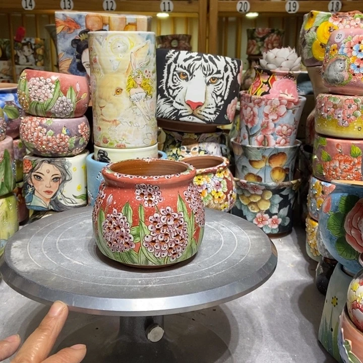 景德镇艺术手绘作品