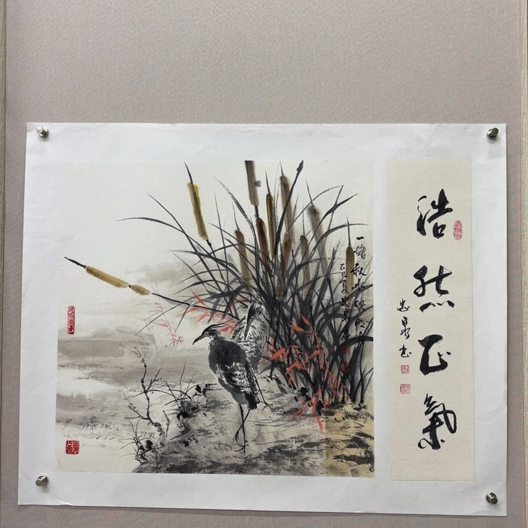 国画艺术家真人手绘