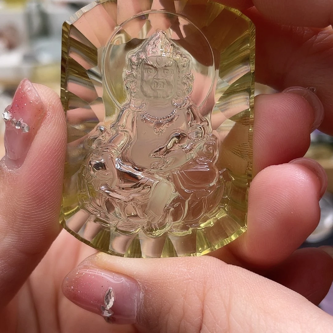 水晶颈饰未镶嵌定制