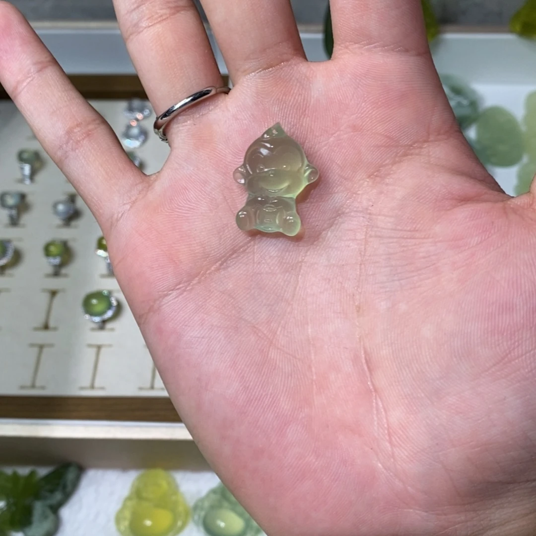 岫玉未镶嵌吊坠(不含链)