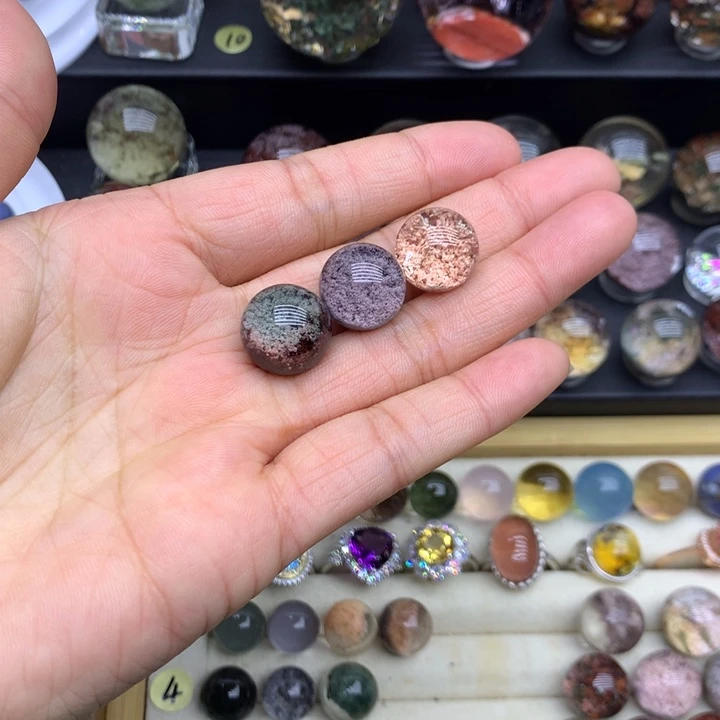 水晶手链未镶嵌满****记幽灵聚宝盆裸石