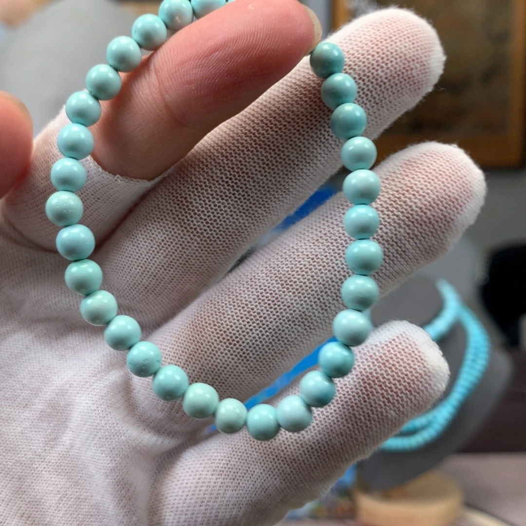 绿松石未镶嵌挂件