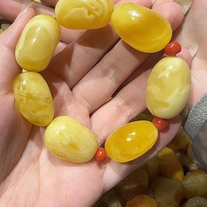 定制琥珀未镶嵌蜜蜡