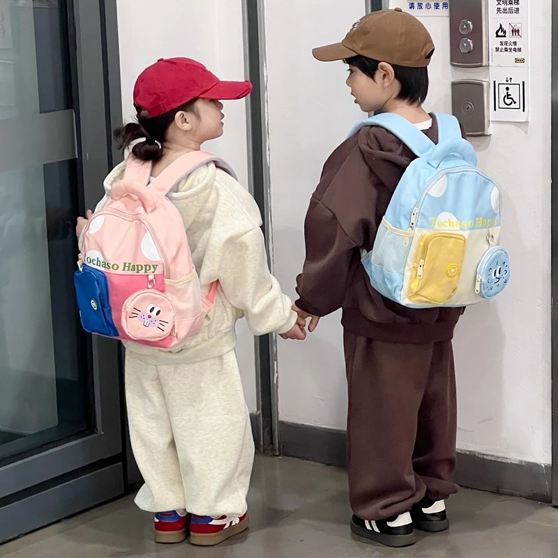 幼儿园可爱儿童书包2025新时尚女童宝宝双肩包小男孩外出春游背包