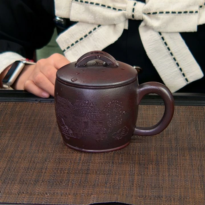 茶杯紫砂高货放漏