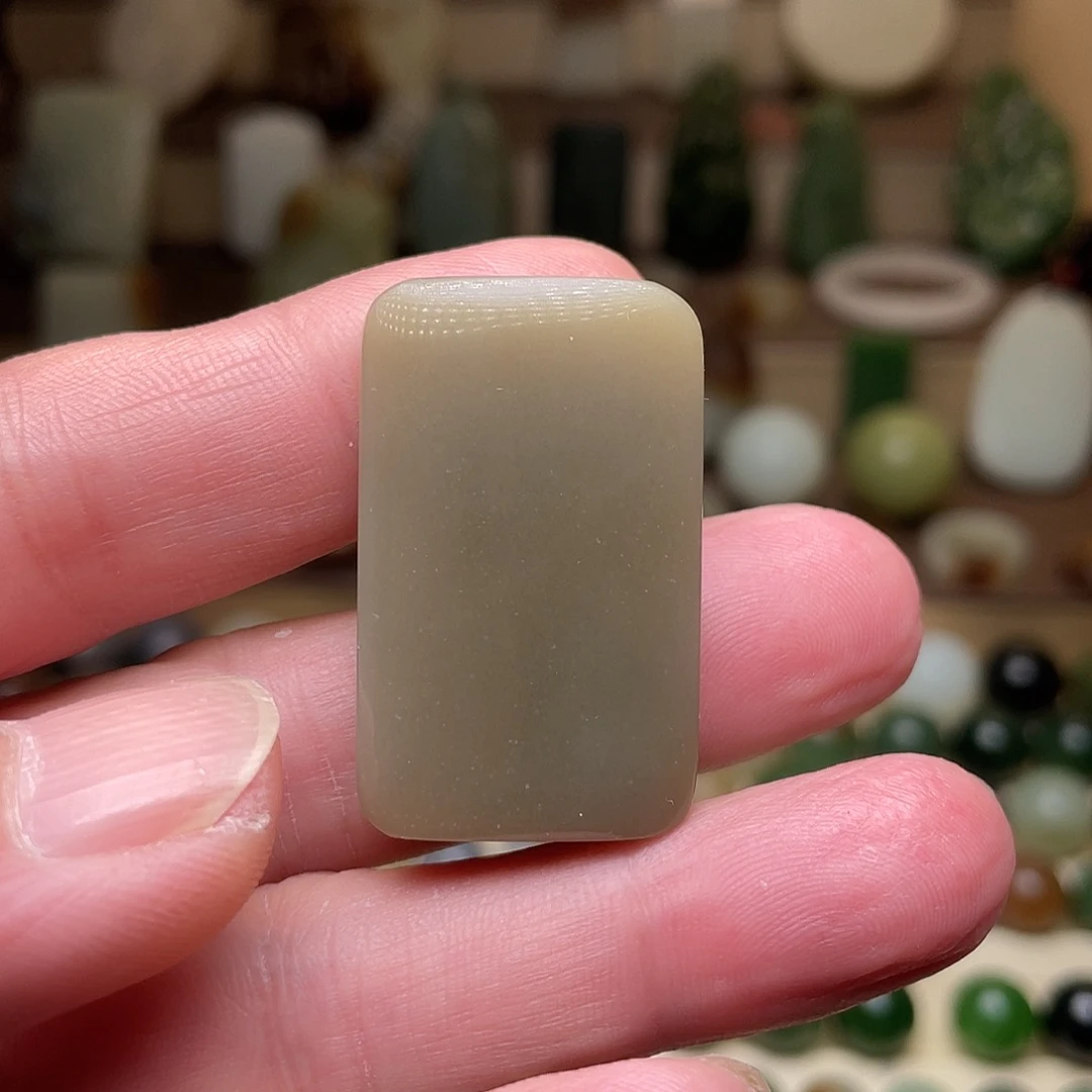 和田玉未镶嵌吊坠(不含链)