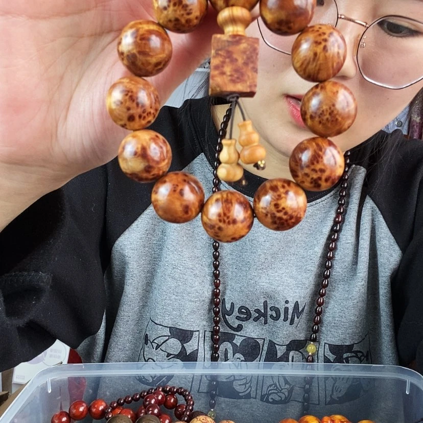 【闪购商品】东非黑黄檀（紫光檀）崖柏满瘤