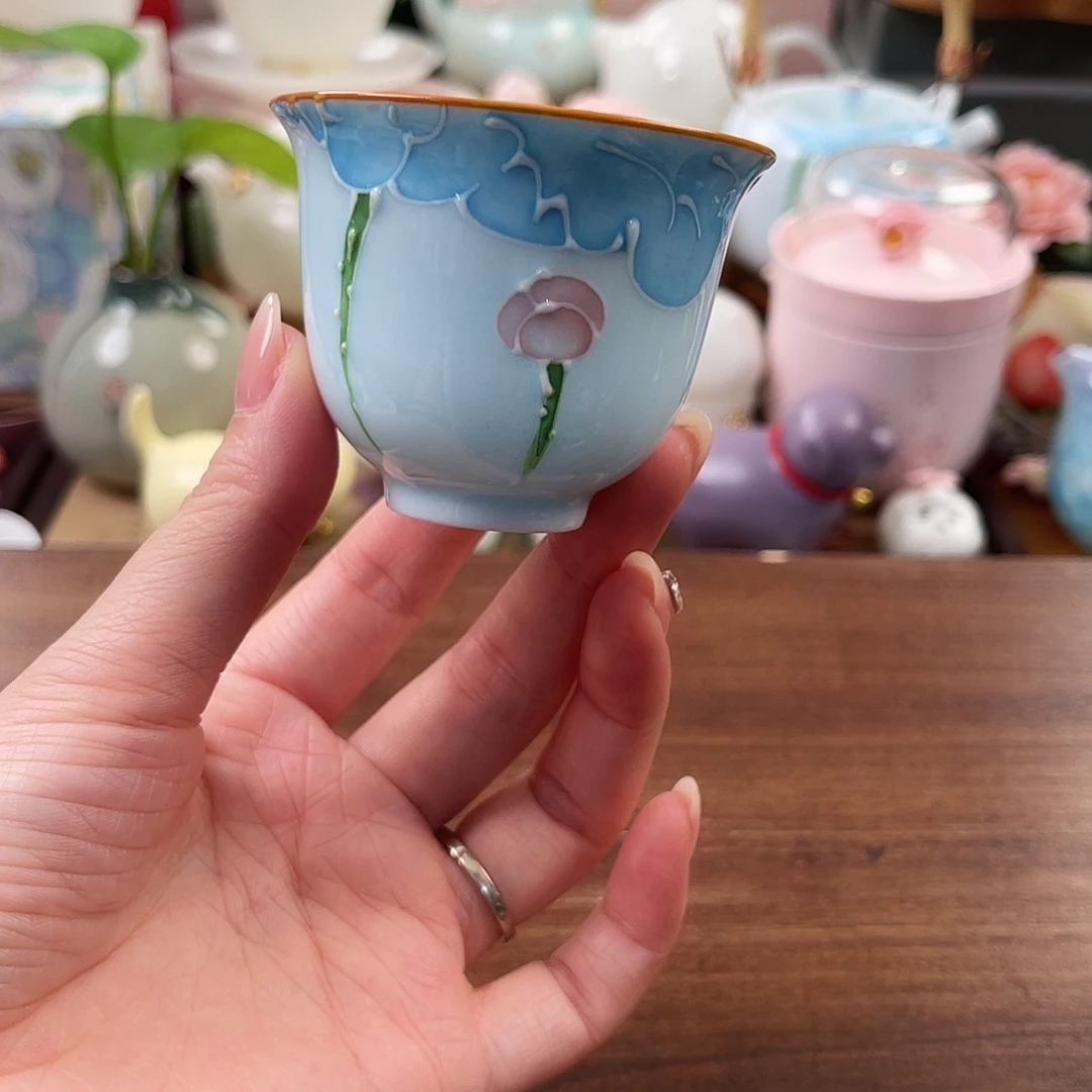 瓷片精美茶具孤品捡漏局