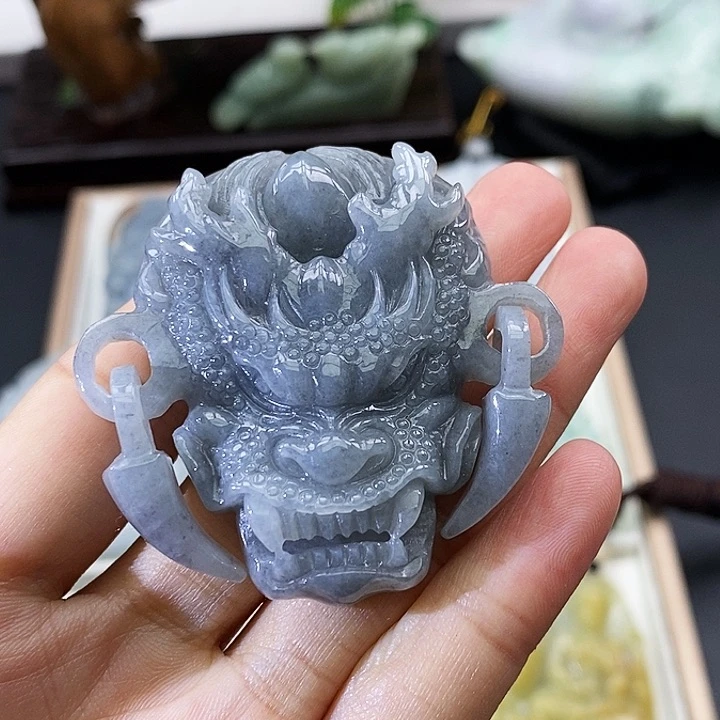 颈饰未镶嵌翡翠缅甸翡翠a货