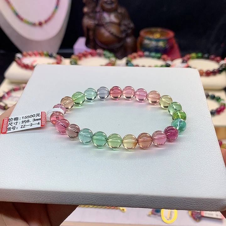 手串未镶嵌碧玺马卡龙/8.3。