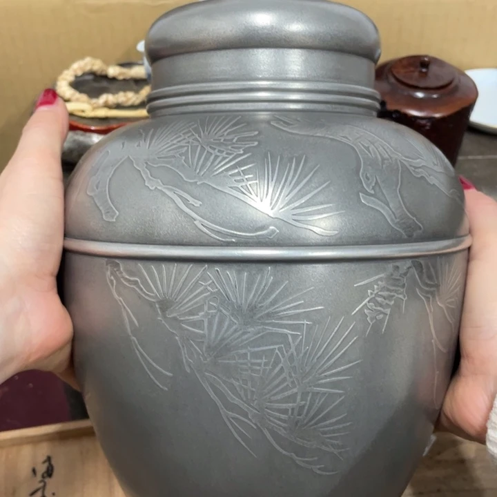 锡中古工艺品摆件