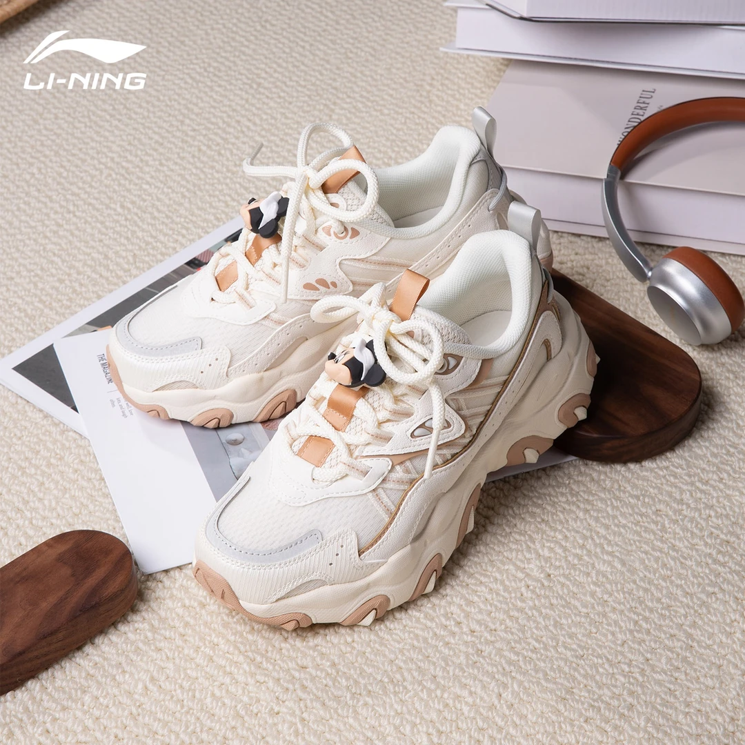 李宁休闲鞋猫爪LITE 3迪士尼联名女子潮流百搭运动鞋时尚女鞋F