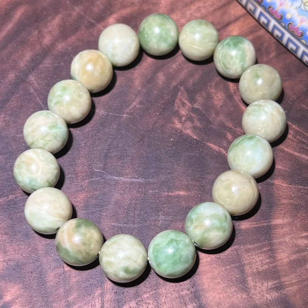 和田玉黑羊洞新疆碧玉单圈