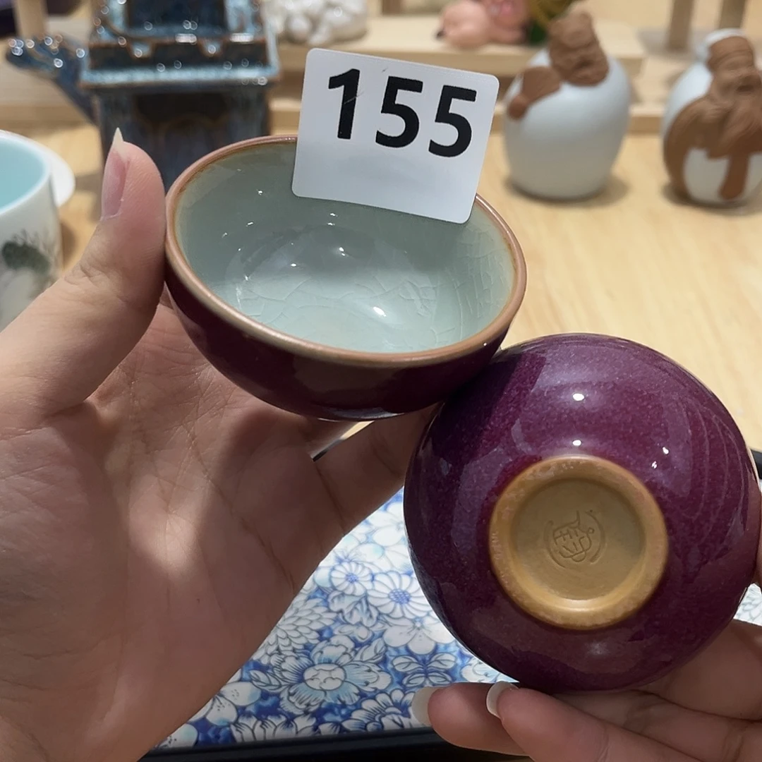 瓷片茶摆件工艺品摆件666