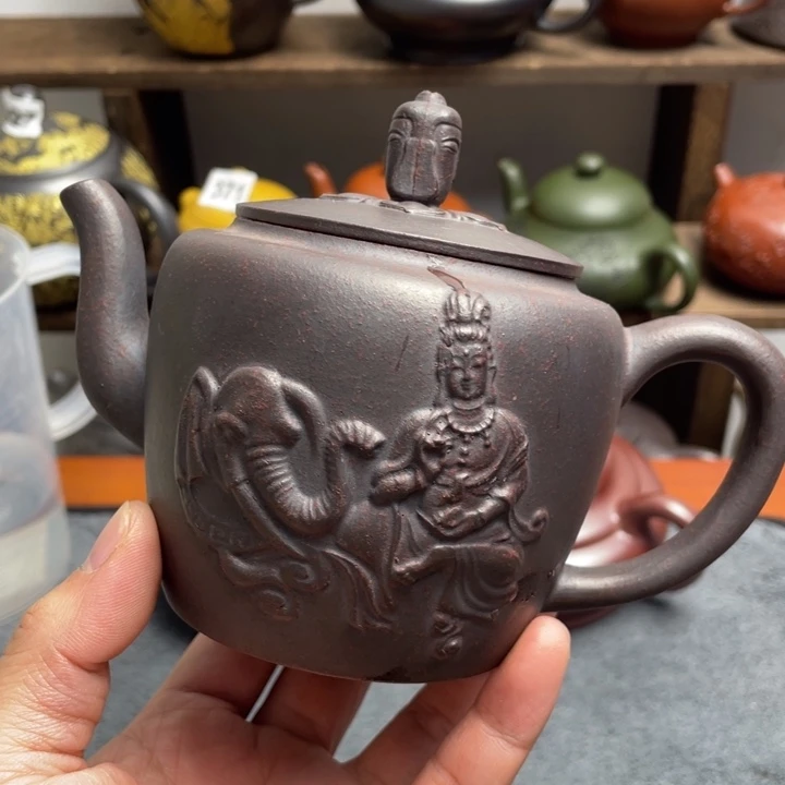 紫砂茶壶紫砂微瑕