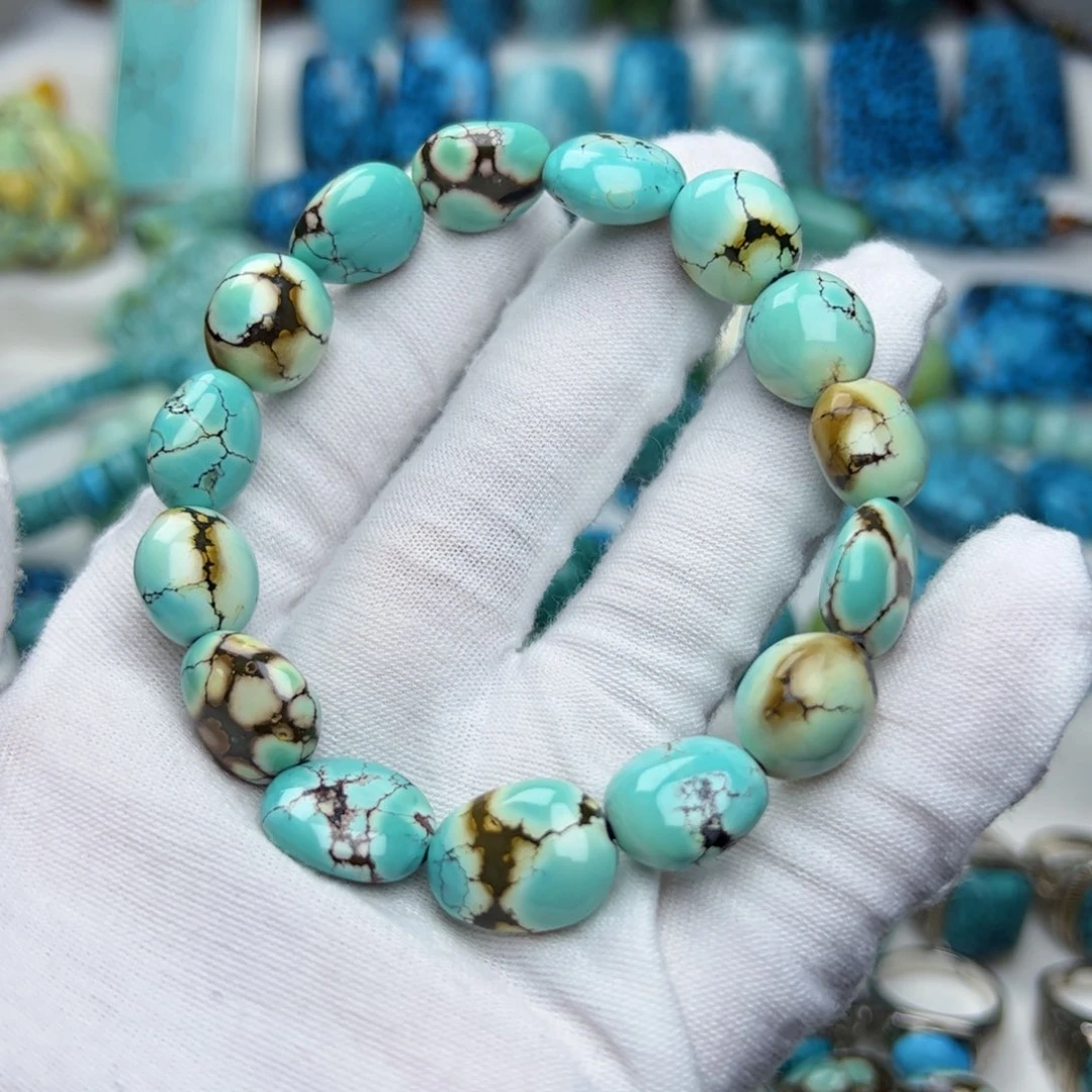 绿松石珠宝奇石未镶嵌