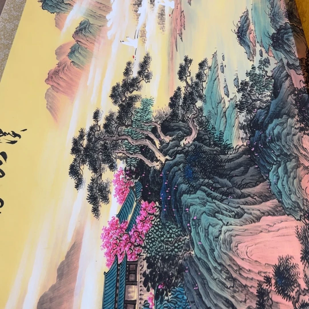 渺***rQA原创山水作品！带证书！限购一单