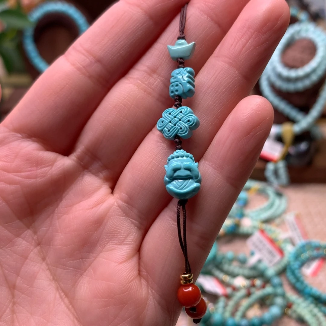 绿松石未镶嵌配饰