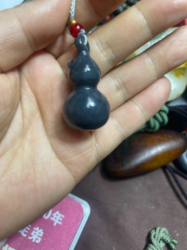 和田玉 吊坠 葫芦