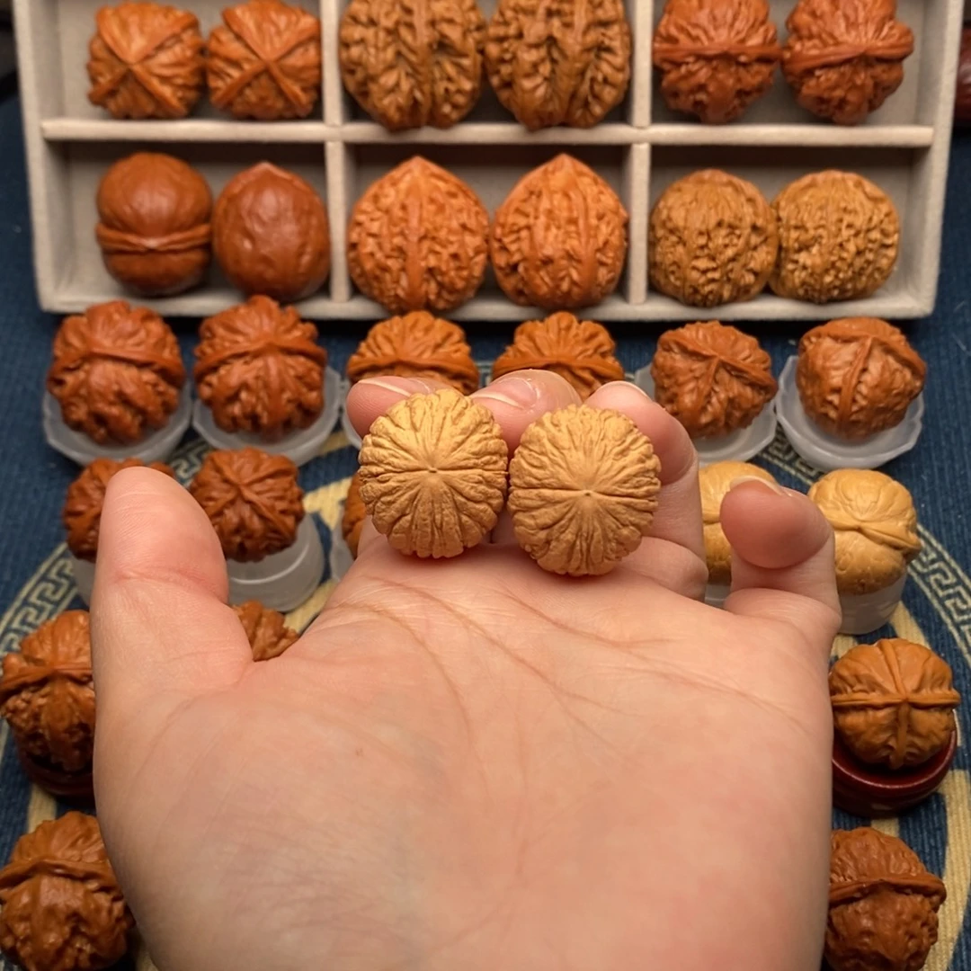 文玩核桃把件猴头