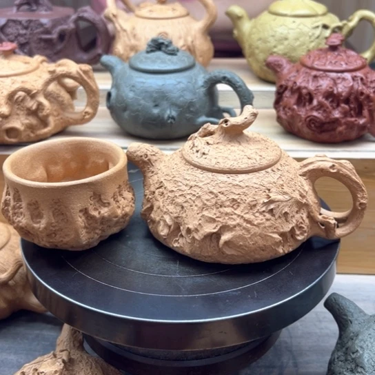 茶壶紫砂全手工制作