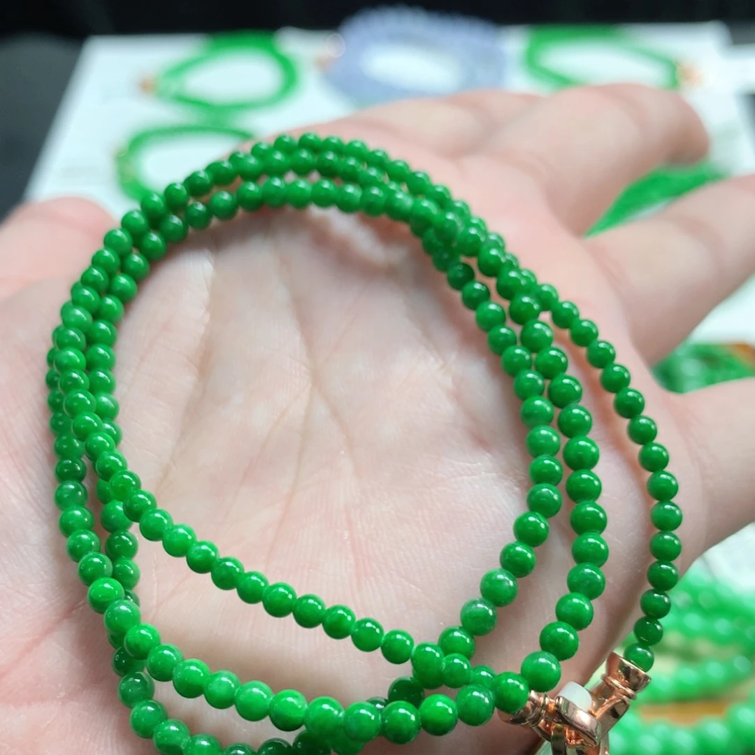 翡翠未镶嵌手链翡翠