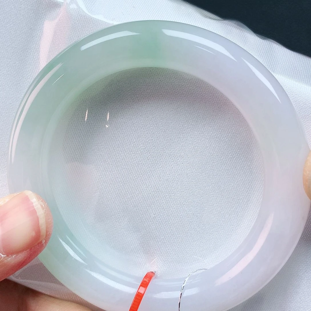 翡翠手镯未镶嵌53胖