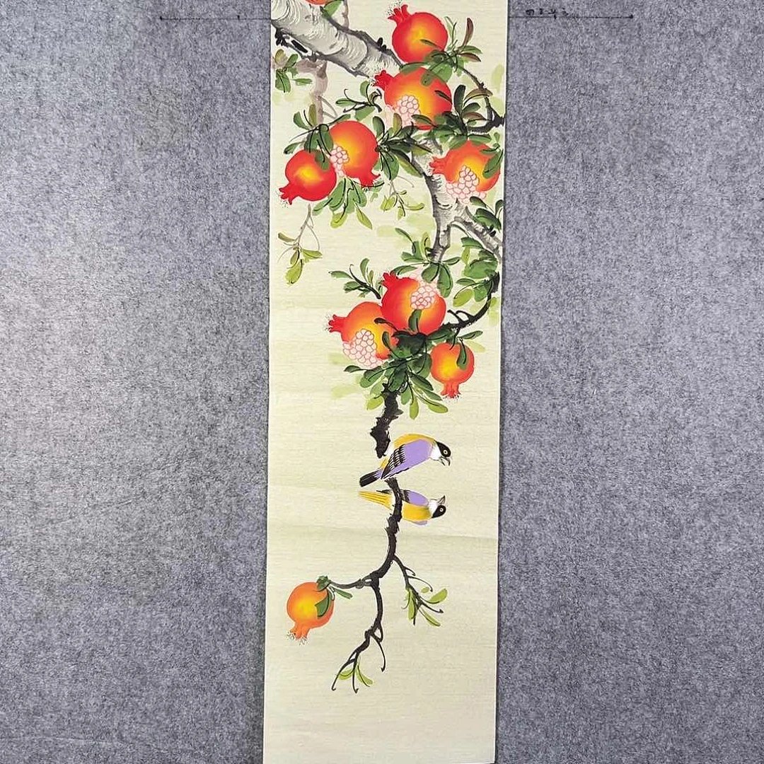 国画785 花鸟在此鸣叫时还要