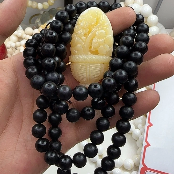 大果紫檀（缅甸花梨）花篮16号