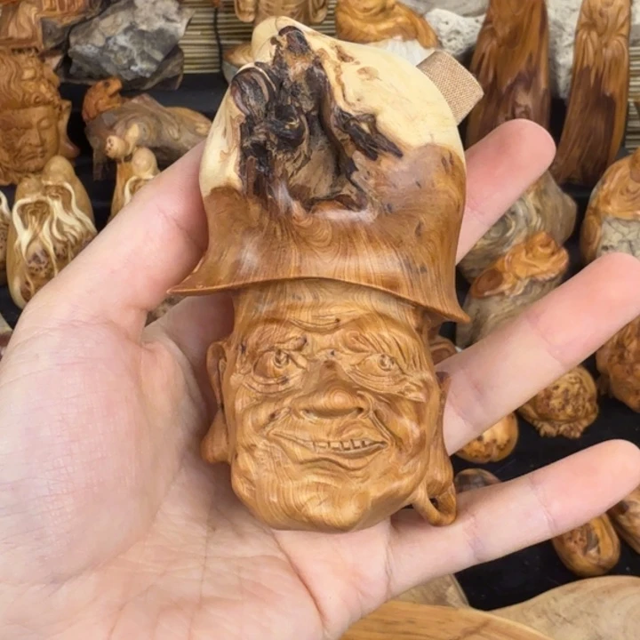 柏木（崖柏）手把件