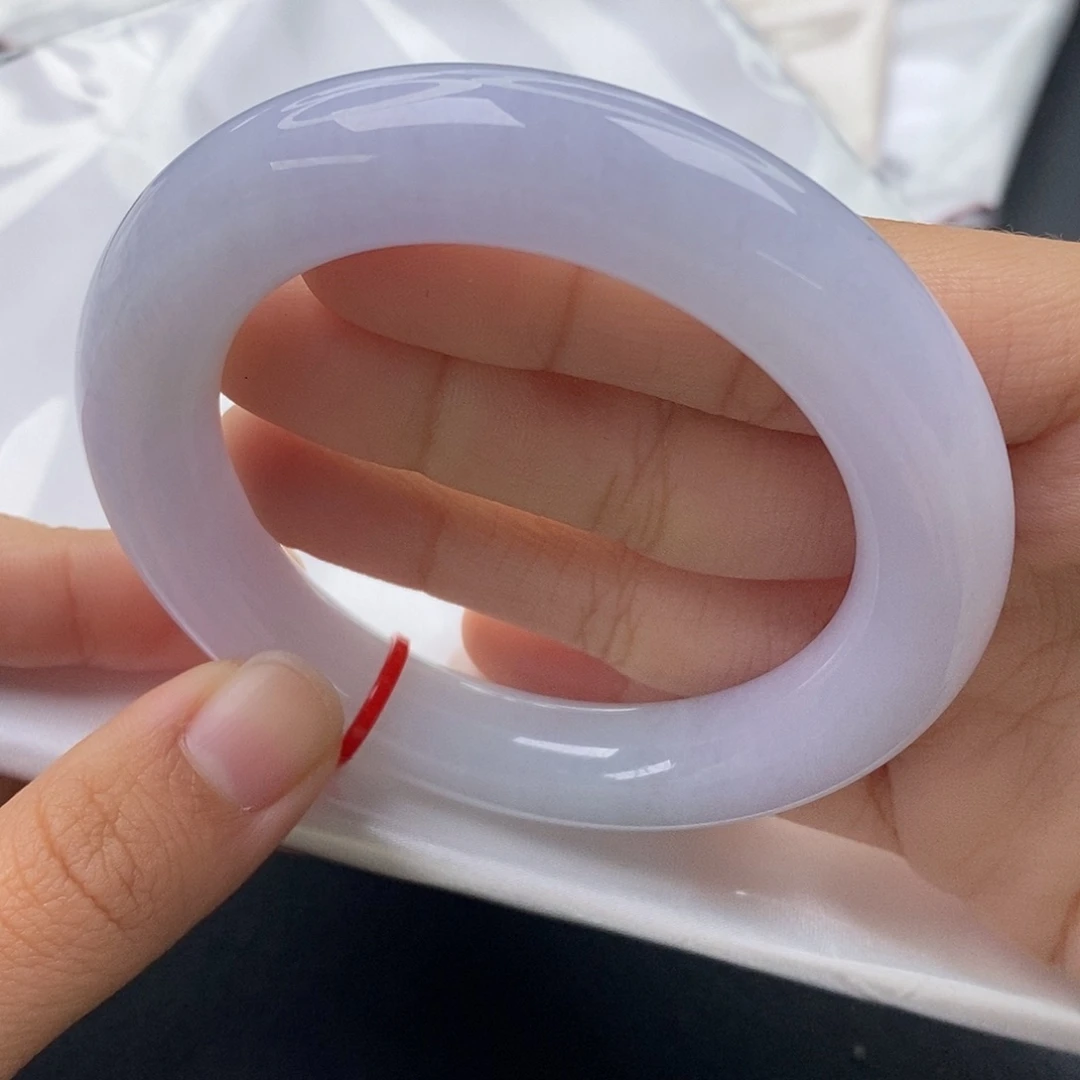 翡翠未镶嵌手镯（圆镯）55圈