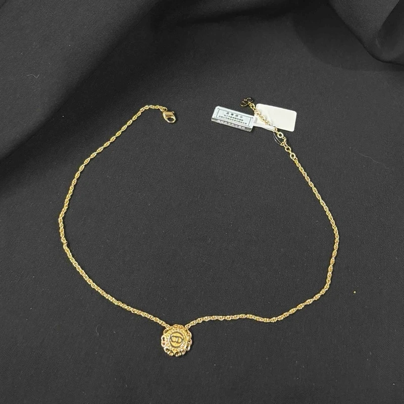 99新 DIOR/迪奥 乱乱子中古汉堡/项链/116628
