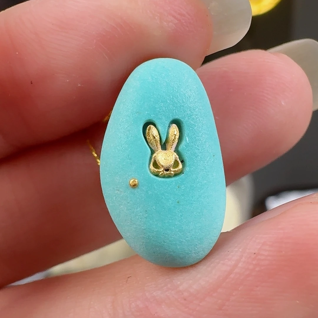 绿松石珠宝奇石未镶嵌