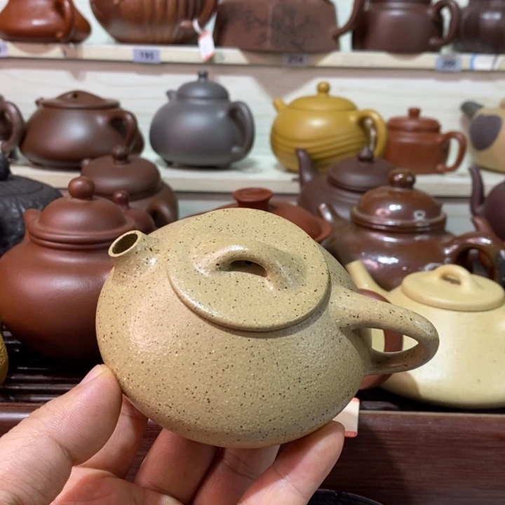 ****周紫砂茶壶精工制作