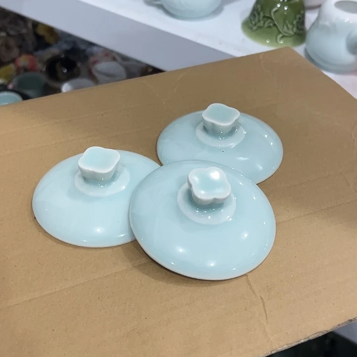 龙泉云间青瓷小米茶器