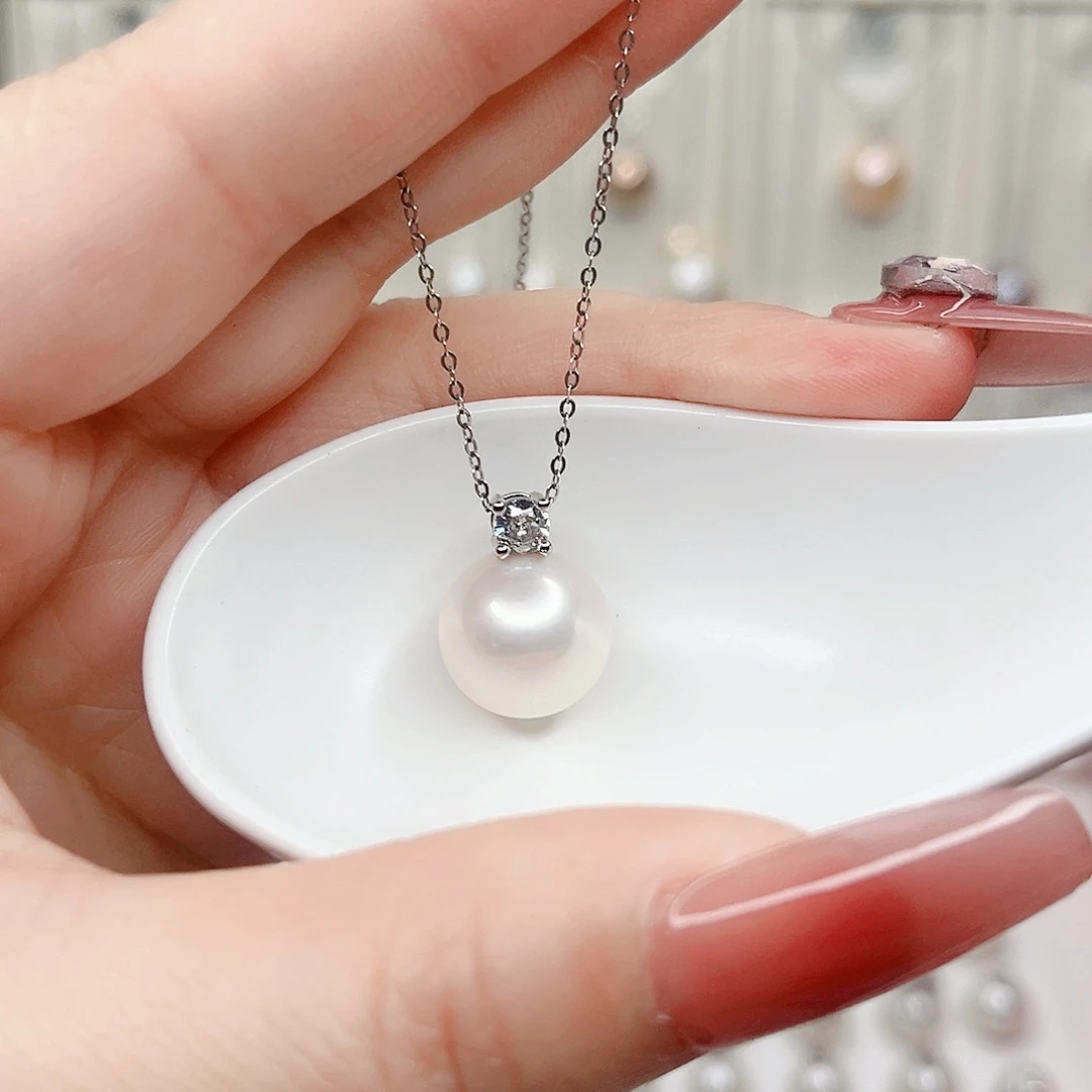 淡水珍珠合金吊坠(赠链)