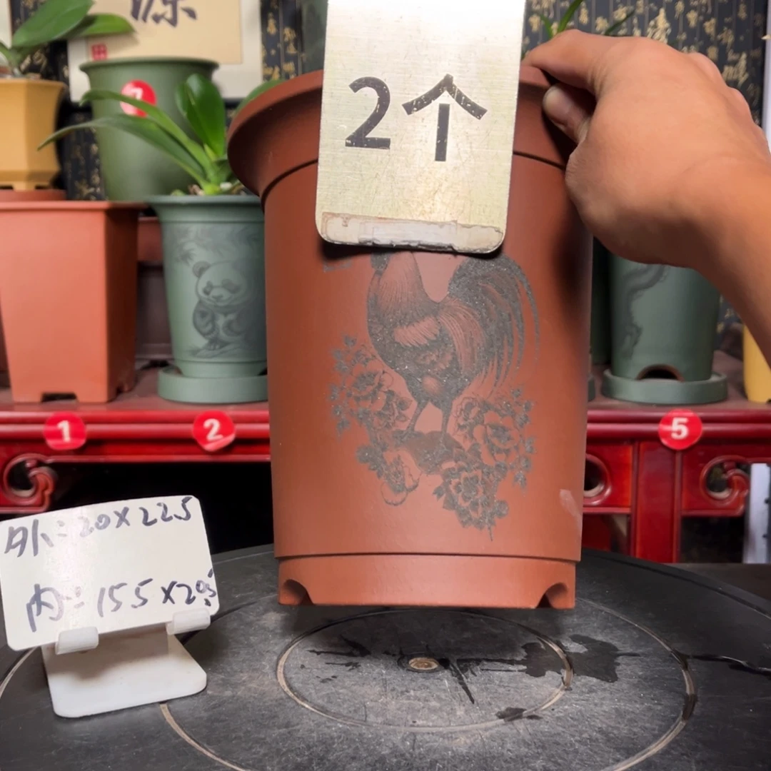 花盆紫砂紫砂花盆