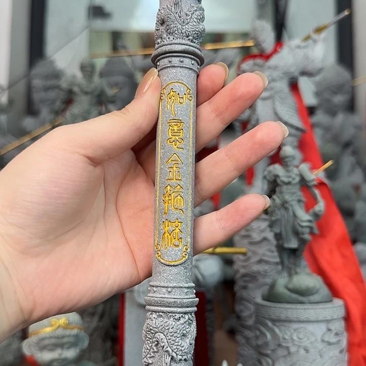 石材青砂石金箍棒