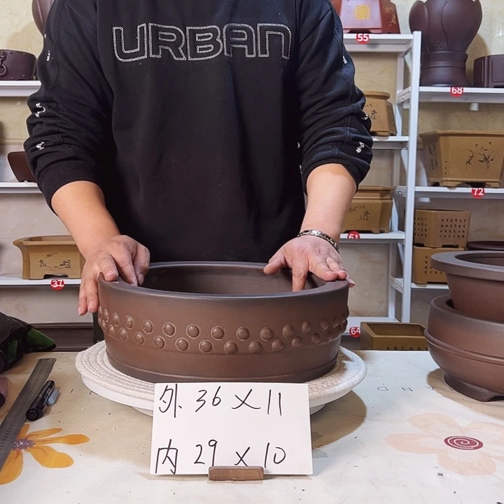 紫砂花盆紫砂花盆