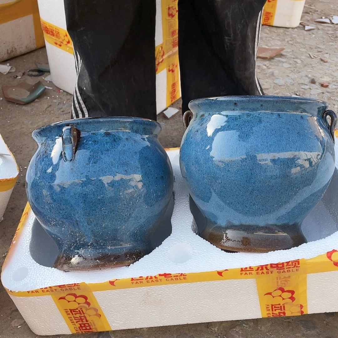 红陶宜兴紫砂花盆